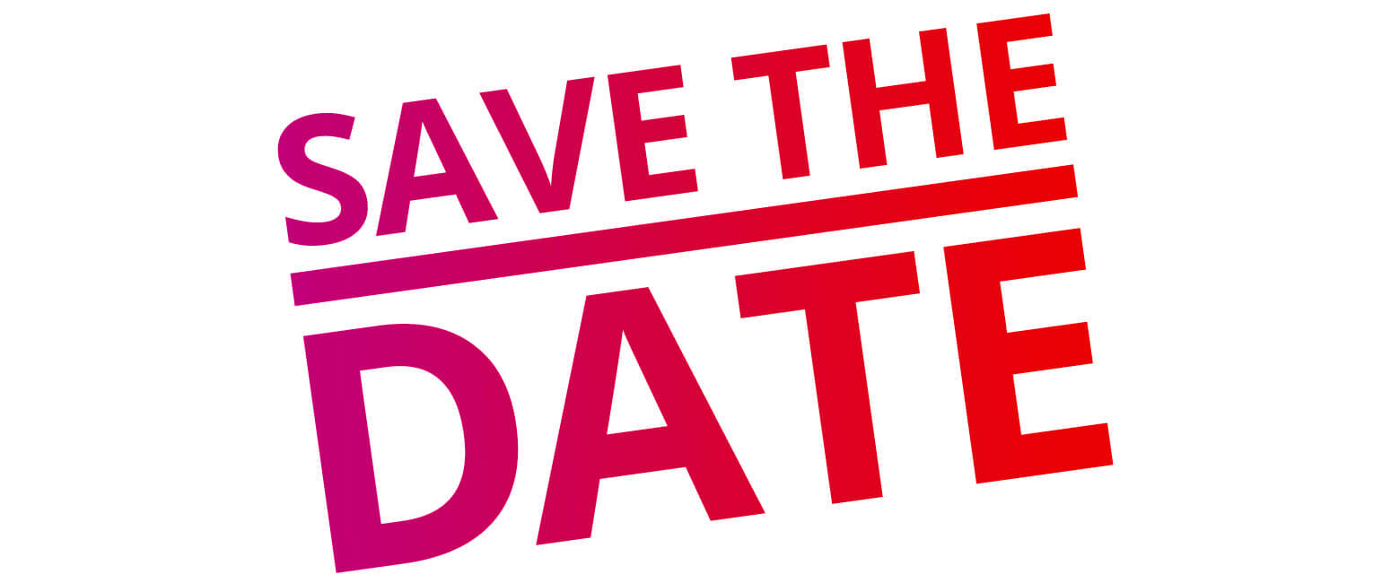 Schriftzug Save the Date